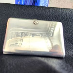 Sillems Silver Plate Card Holder
